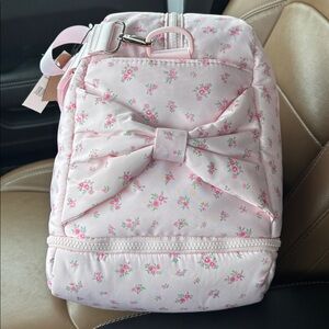 Madden Girl Pink Floral Weekender Bag